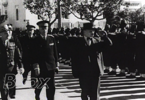 1946- Visite officielles française au monument aux morts en Algérie
