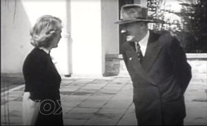 1941- Hitler et Eva Braun à Berchtesgaden