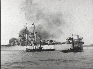 1947- La Flotte américaine au port d’Anvers.