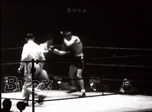 1948- Boxe Au Palais des Sports de Paris,  Marcel Cerdan met Walzack K.O.