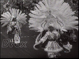 1948-Aux USA-à Philadelphie, grande parade costumée: « Fini les soucis »