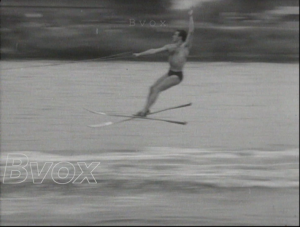 1955- Concours national de ski nautique à Gand
