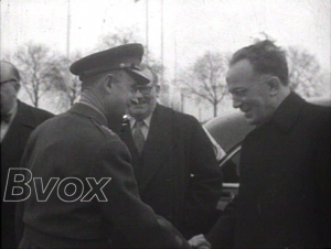 1955- Réunion sur les problèmes militaires de l’OTAN.