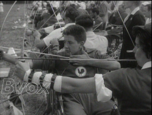 1955-Victoire de la Belgique au tir à l’arc pour paraplégique