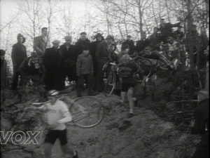 1960- Cyclisme cyclo cross à Chaumont Gistoux