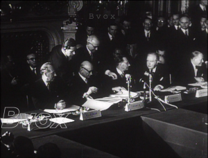 27 mai 1952- Signature du traité de défense de la Communauté européenne