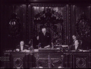 1956- Europe : Assemblée Commune de la CECA à Bruxelles