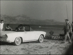 1959- Le Prince Albert et la Princesse Paola en lune de miel à Majorque.