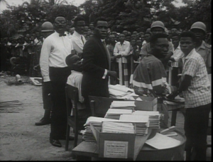 1960- Elections au Congo belge, un mois avant l’indépendance