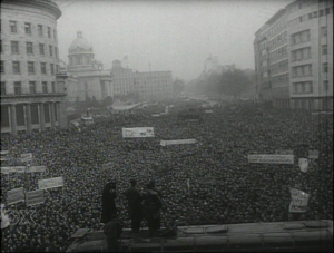1961- Manifestations anti-belge contre l’exécution Patrice Lumumba à Belgrade en Yougoslavie