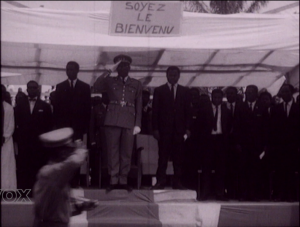 1966- Congo: Mobutu visite l’intérieur du Congo, la Province du Lac Léopold II (Inongo, Tipoy, Nioki, Nkutu et Mushié)