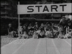 1948- Course de bébés en Angleterre