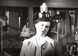 1948- Mode: Présentation de chapeau aux USA.