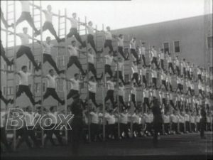 1952- Prouesses du corps de pompiers italiens.