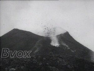 1952- Catastrophe naturelle : Éruptions volcaniques au Kivu au Congo.