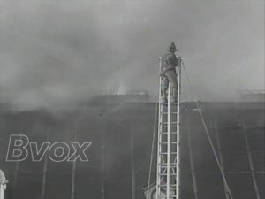 1950- Incendie dans un grand magasin de Bruxelles.