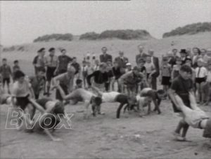 1949- Nos orphelins de guerre en vacances au littoral à Nieuport et Oostduinkerque.