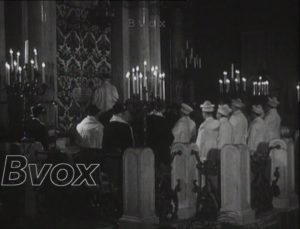 1951- Religion : Investiture du Grand Rabbin de Rome.